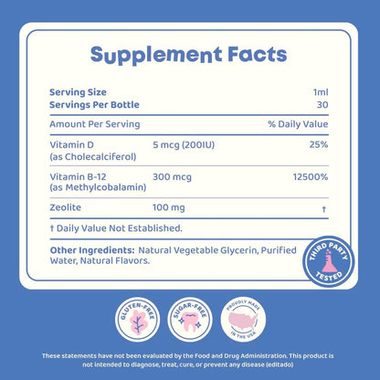 JoySpring LingoLeap Liquid Kids Formula (1fl oz) 30 Servings